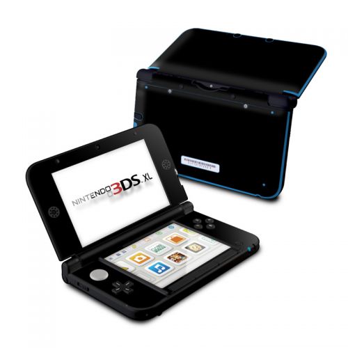 Solid State Black Nintendo 3DS XL (Original) Skin