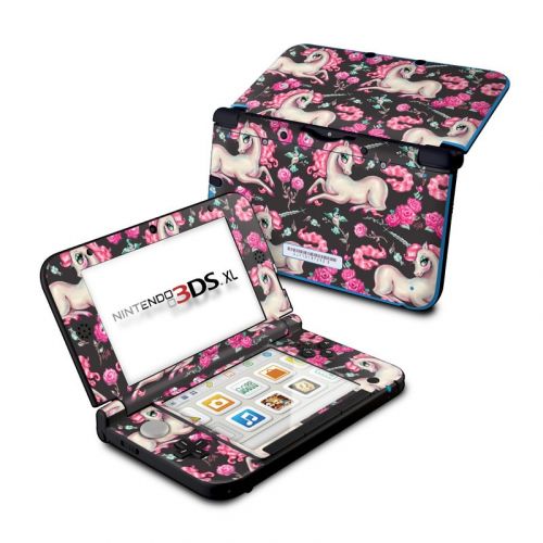 Unicorns and Roses Nintendo 3DS XL (Original) Skin