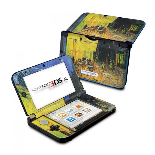 Cafe Terrace At Night Nintendo 3DS XL (Original) Skin