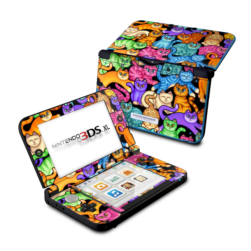 Colorful Kittens Nintendo 3DS XL (Original) Skin | iStyles