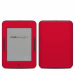 Solid State Red Barnes & Noble NOOK GlowLight 3 Skin
