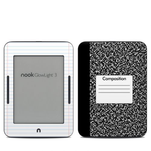 Composition Notebook Barnes & Noble NOOK GlowLight 3 Skin