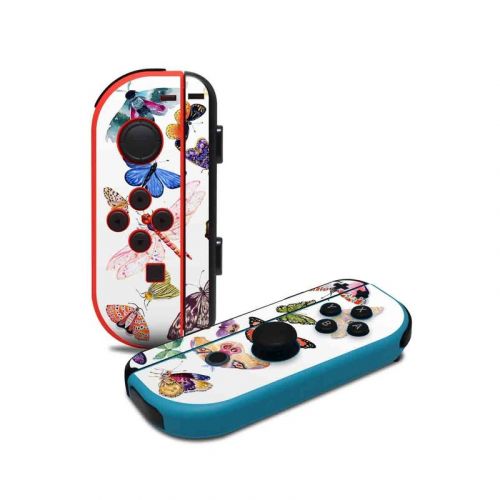 Butterfly Scatter Nintendo Switch Joy-Con Controller Skin