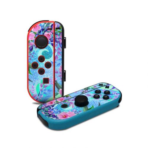 Lavender Flowers Nintendo Switch Joy-Con Controller Skin