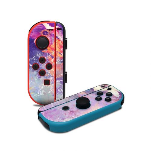 Sketch Flowers Lily Nintendo Switch Joy-Con Controller Skin