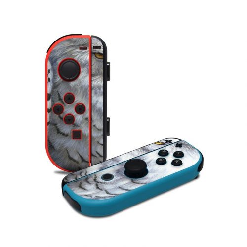 Snowy Owl Nintendo Switch Joy-Con Controller Skin