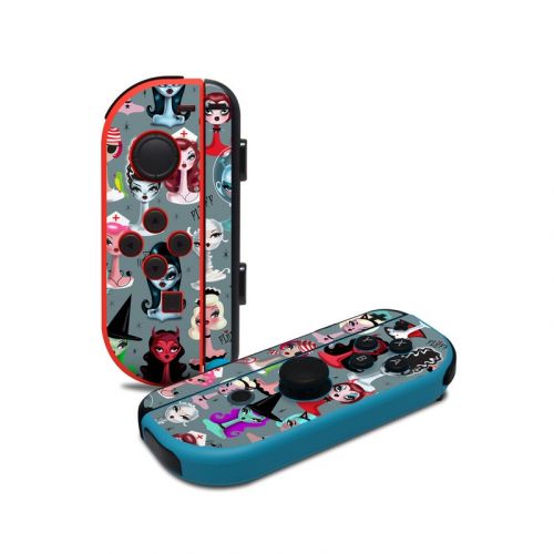 Spooky Dolls Nintendo Switch Joy-Con Controller Skin