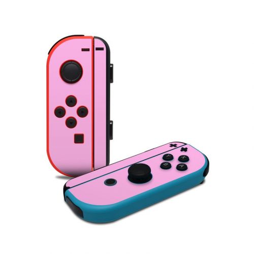 Solid State Pink Nintendo Switch Joy-Con Controller Skin