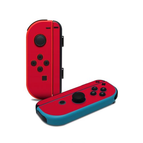 Solid State Red Nintendo Switch Joy-Con Controller Skin
