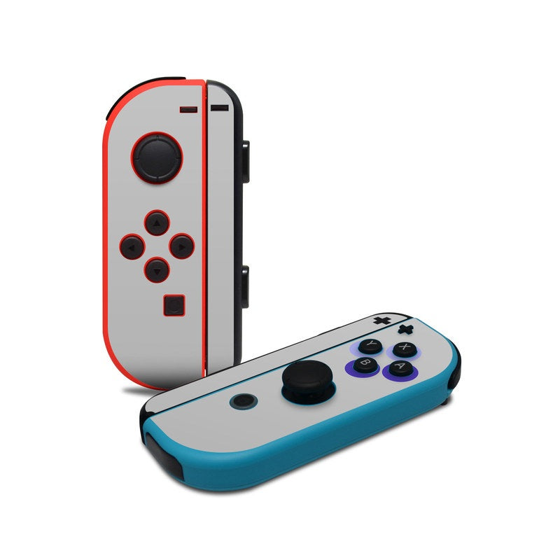 Nintendo Switch JoyCon Controller Skin design, with gray, purple colors