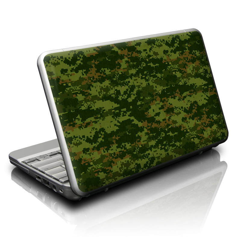 Netbook Skin design of Military camouflage, Green, Pattern, Uniform, Camouflage, Clothing, Design, Leaf, Plant, with green, brown colors