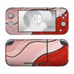 Abstract Red Nintendo Switch Lite Skin