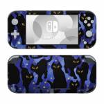 Cat Silhouettes Nintendo Switch Lite Skin