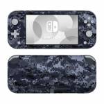 Digital Navy Camo Nintendo Switch Lite Skin