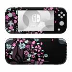Dark Flowers Nintendo Switch Lite Skin