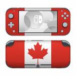 Canadian Flag Nintendo Switch Lite Skin