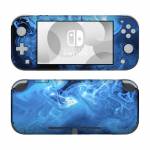 Blue Quantum Waves Nintendo Switch Lite Skin