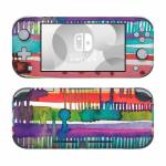 Watercolor Lines Nintendo Switch Lite Skin