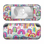 Watercolor Rainbows Nintendo Switch Lite Skin