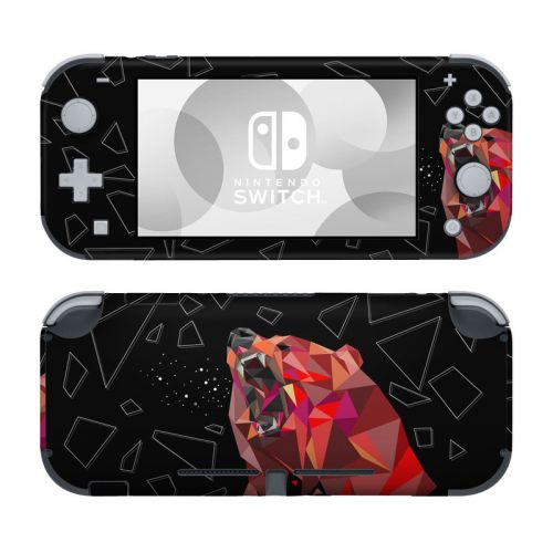 Bears Hate Math Nintendo Switch Lite Skin