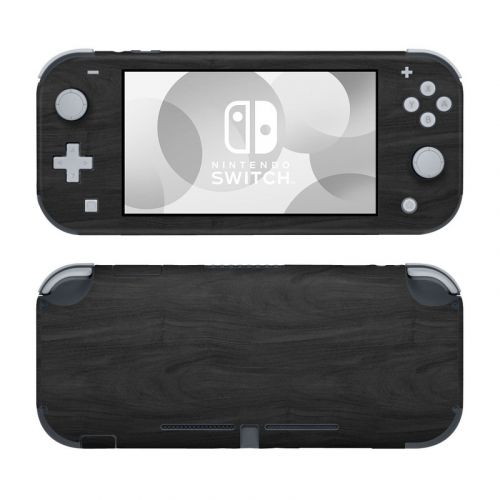 Black Woodgrain Nintendo Switch Lite Skin