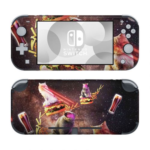 Burger Cats Nintendo Switch Lite Skin
