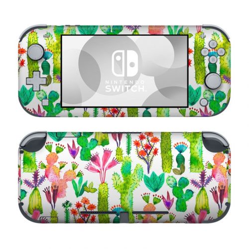 Cacti Garden Nintendo Switch Lite Skin