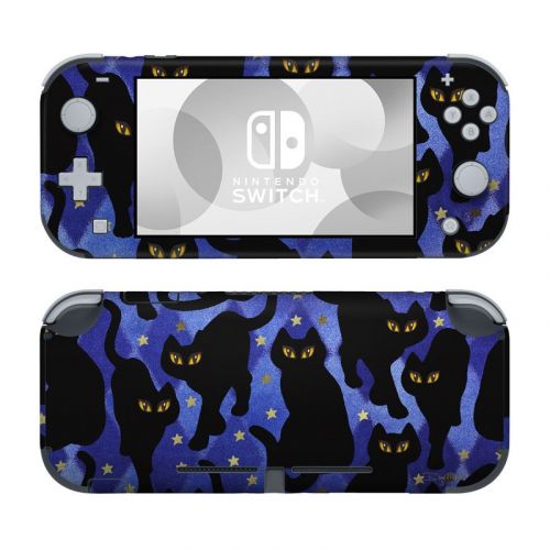 Cat Silhouettes Nintendo Switch Lite Skin