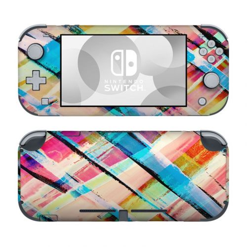 Check Stripe Nintendo Switch Lite Skin