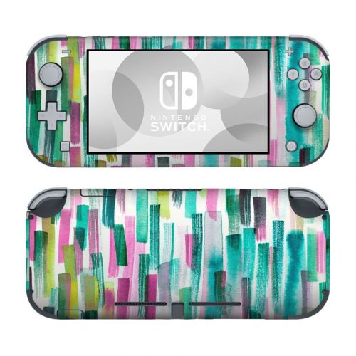 Colorful Brushstrokes Nintendo Switch Lite Skin