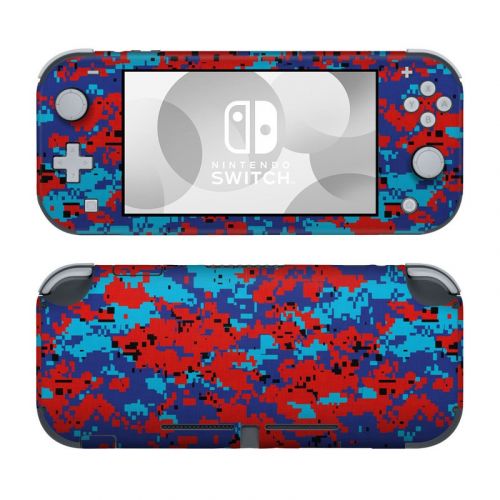 Digital Patriot Camo Nintendo Switch Lite Skin