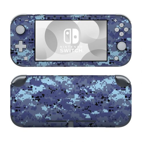 Digital Sky Camo Nintendo Switch Lite Skin