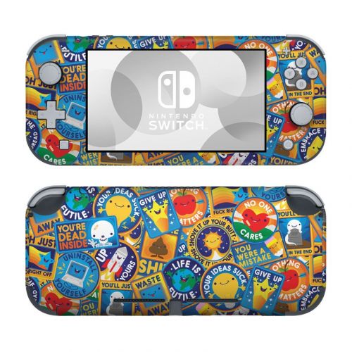 Eff Right Off Nintendo Switch Lite Skin