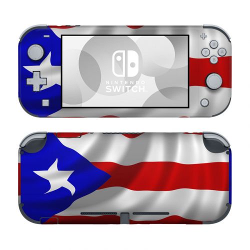 Puerto Rican Flag Nintendo Switch Lite Skin