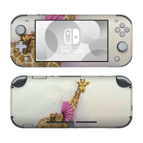 Lounge Giraffe Nintendo Switch Lite Skin