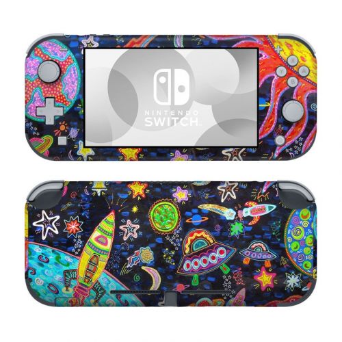 Out to Space Nintendo Switch Lite Skin