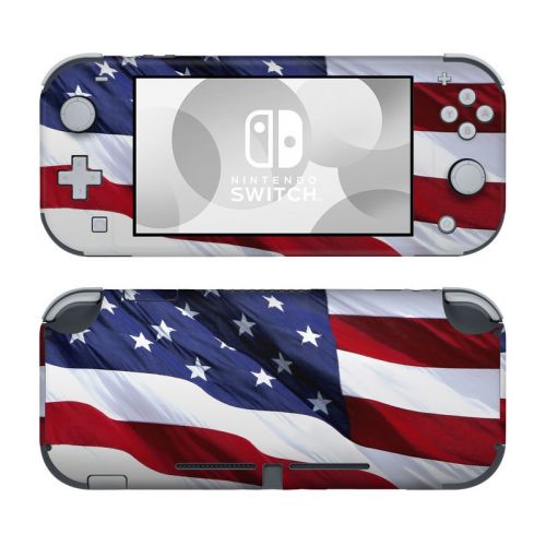 Patriotic Nintendo Switch Lite Skin