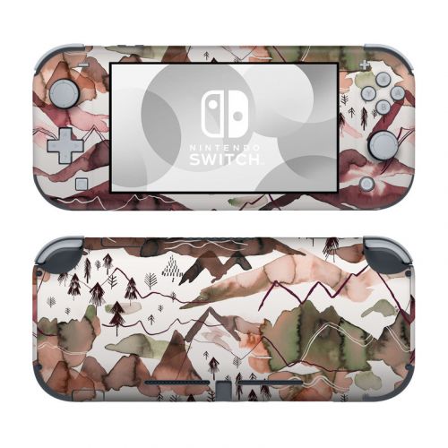 Red Mountains Nintendo Switch Lite Skin