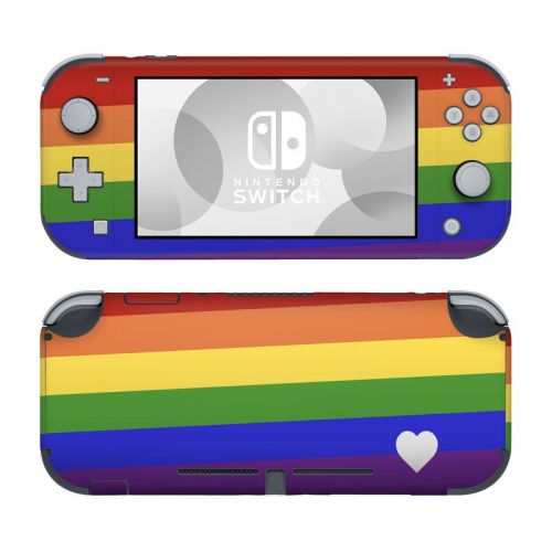 Rainbow Stripe Nintendo Switch Lite Skin