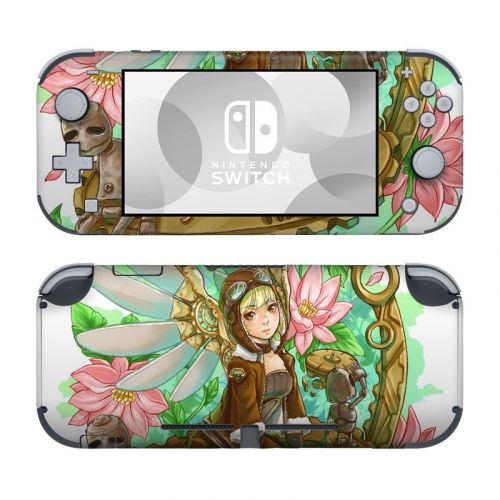 Steampunk Angel Nintendo Switch Lite Skin