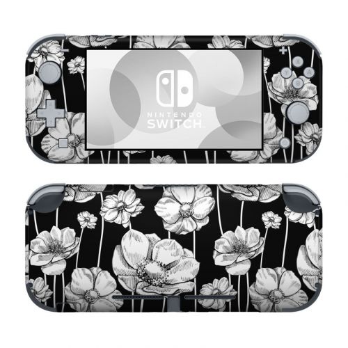 Striped Blooms Nintendo Switch Lite Skin