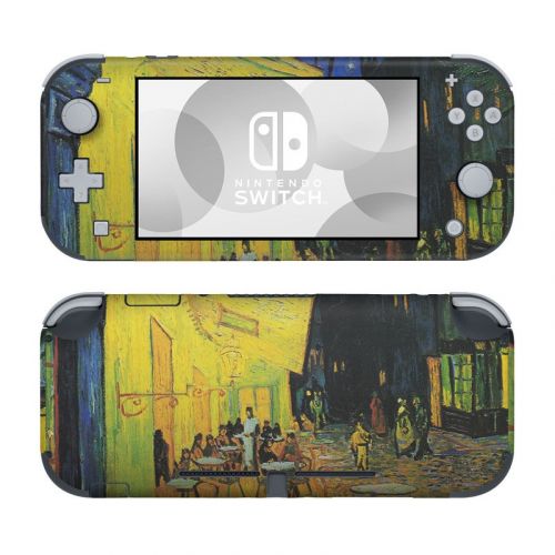Cafe Terrace At Night Nintendo Switch Lite Skin