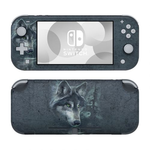 Wolf Reflection Nintendo Switch Lite Skin