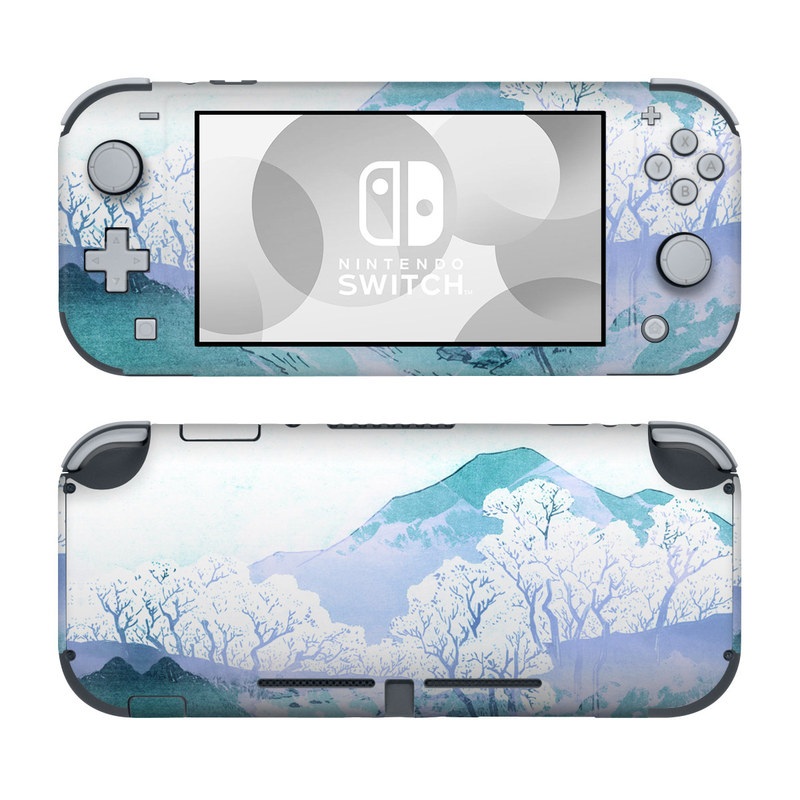 Nintendo Switch Lite Skin design of Polar ice cap, Mountainous landforms, Glacial landform, Natural landscape, Mountain, Glacial lake, Glacier, Ice cap, Ice, Water, with white, blue, black colors