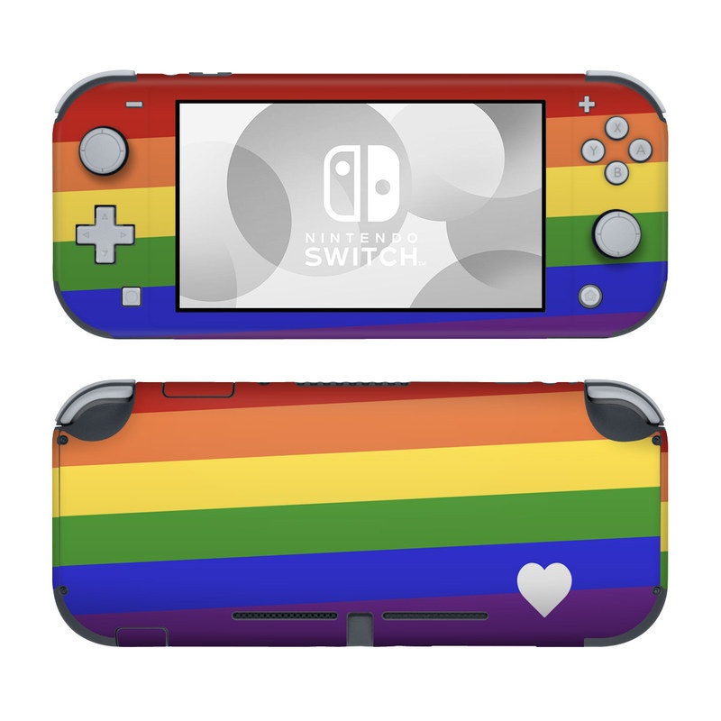 Rainbow Stripe Nintendo Switch Lite Skin