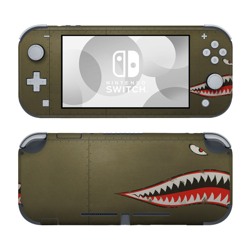 Nintendo Switch Lite Skin design of Red, Leaf, Plant, Illustration, Art, Carmine, Graphics, Perennial plant, with black, red, gray colors