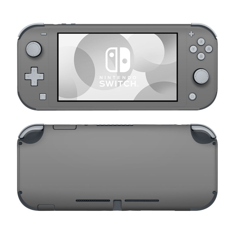 Solid State Grey Nintendo Switch Lite Skin