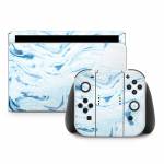 Azul Marble Nintendo Switch Skin