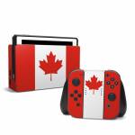 Canadian Flag Nintendo Switch Skin