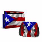 Puerto Rican Flag Nintendo Switch Skin